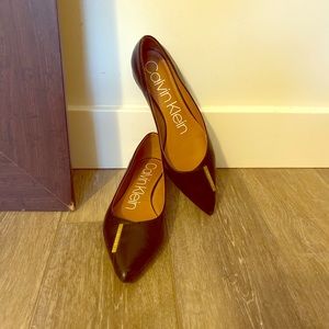 Calvin Klein Shoes - Calvin Klein Leather Arline flats Calvin Klein Shoes - Calvin Klein Leather Arline flats